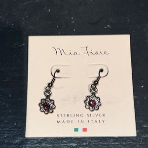 Mia Fiore Sterling Silver Dangle Earrings